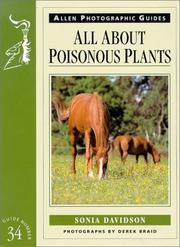 Cover of: All about Poisonous Plants (Allen Photographic Guides) | Sonia Davidson