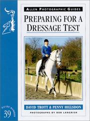 Cover of: Preparing for a Dressage Test (Allen Photographic Guides)