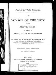 Cover of: The voyage of the "Fox" in the Arctic seas in search of Franklin and his companions