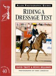 Cover of: Riding a Dressage Test (Allen Photographic Guides)