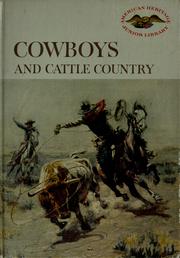 Cover of: Cowboys and cattle country
