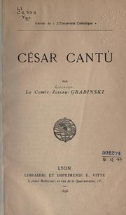 César Cantù by Grabinski, Giuseppe conte