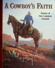 Cover of: A cowboy's faith