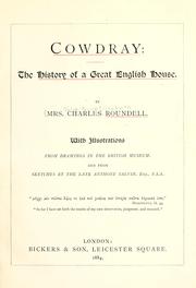 Cowdray by Roundell, Charles Mrs.