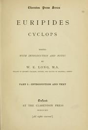 Cover of: Cyclops by Euripides