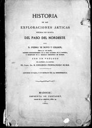 Cover of: Historia de las exploraciones árticas hechas en busca del Paso del Nordeste