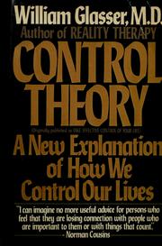 Cover of: Control theory by William Glasser