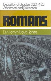 Cover of: Romans by David Martyn Lloyd-Jones