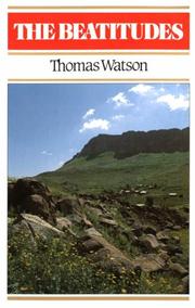 Cover of: The Beatitudes by Watson, Thomas