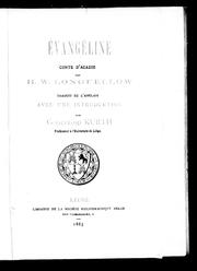 Cover of: Evangéline by Henry Wadsworth Longfellow