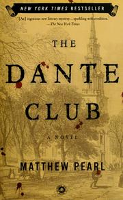 Cover of: The Dante Club: a novel