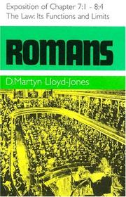 Cover of: Romans by David Martyn Lloyd-Jones