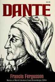 Cover of: Dante. by Francis Fergusson