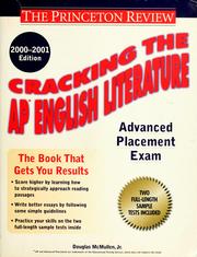 Cover of: Cracking the AP English literature