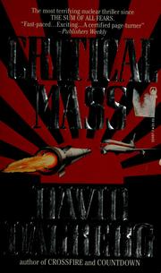 Cover of: Critical mass by David Hagberg