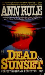 Cover of: Dead by sunset by Ann Rule