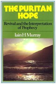 Cover of: Puritan Hope by Iain H. Murray