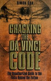 Cover of: Cracking the Da Vinci code by Simon Cox