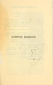 Cover of: Cuentos ingenuos by Felipe Trigo