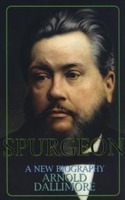 Cover of: Spurgeon by Arnold A. Dallimore