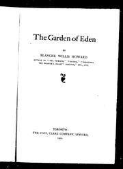 Cover of: The garden of Eden