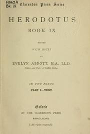 Cover of: Book IX by Herodotus