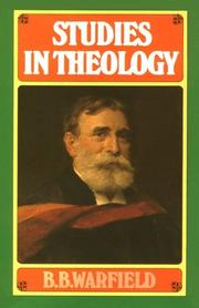 Cover of: Studies in Theology by 