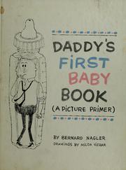 Cover of: Daddy's first baby book