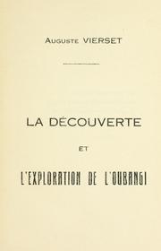 Cover of: découverte et l'exploration de l'Oubangi.