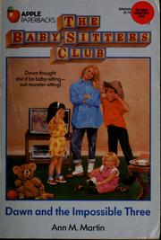 Cover of: Dawn and the Impossible Three (The Baby-Sitters Club #5)