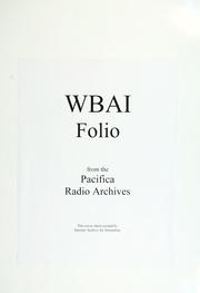 WBAI folio by WBAI Radio (New York, N.Y.)