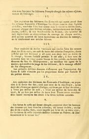 Cover of: Decrets de la Convention Nationale, des 26 & 29 mars 1793, l'an second de la République françoise. Relatifs aux relations commerciales des Etats-Unis, avec les colonies Françoises.