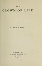 Cover of: The crown of life. by George Gissing