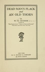Cover of: Dead Man's Plack and An old thorn