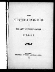 The story of a dark plot by A. L. O. C.