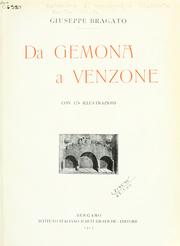 Cover of: Da Gemona a Venzone. by Giuseppe Bragato