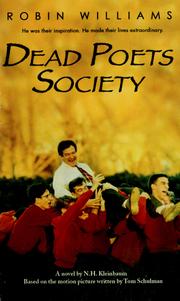 Cover of: Dead Poets Society: a novel