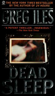 Cover of: Dead sleep