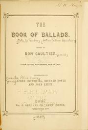 Cover of: The book of ballads. by Martin, Theodore Sir