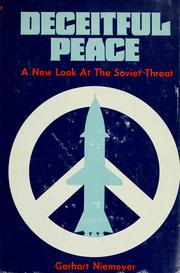 Cover of: Deceitful peace by Gerhart Niemeyer
