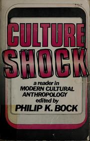 Cover of: Culture shock: a reader in modern cultural anthropology