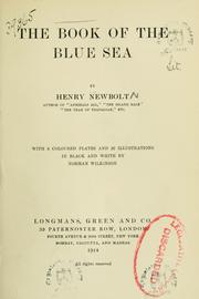 Cover of: The book of the blue sea.