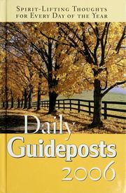 Cover of: Daily guideposts 2006 | 