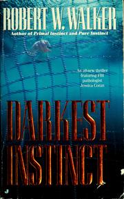 Cover of: Darkest instinct