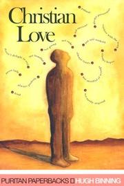 Cover of: Christian Love by Hugh Binning