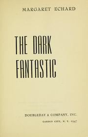 Cover of: The dark fantastic