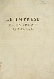 Cover of: Dell'imprese