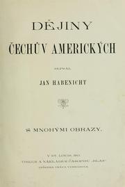 Cover of: Dejiny Cechuv amerických