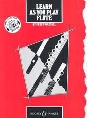 Cover of: Learn as You Play Flute (Learn as You Play)