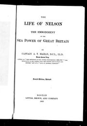 Cover of: The life of Nelson by by A.T. Mahan.